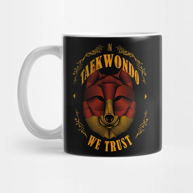 In Taekwondo we trust: Taekwondo fighter by OutfittersAve